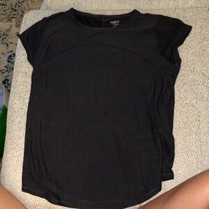 Old Navy Black Crew Neck Athletic Short Sleeve Tee